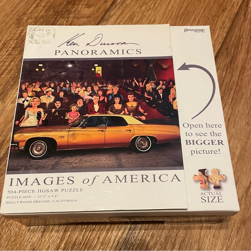 Ken Duncan Panoramics Images of America 504 Piece Puzzle Hollywood Dreams